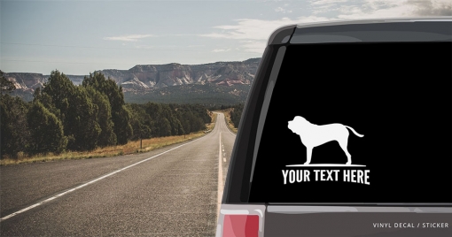 English Mastiff Sticker