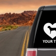 Boerboel Heart Sticker