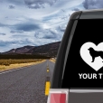 Leonberger Heart Sticker