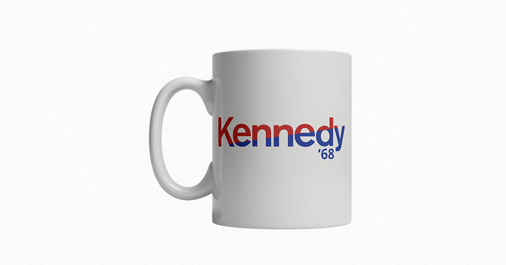 Robert F. Kennedy 1968 Mug / Coffee Cup Custom Gifts Etc.