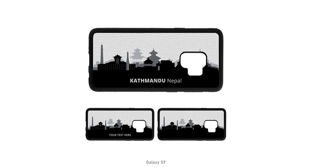 Kathmandu Nepal Skyline Galaxy Case S20, S10, S9, S8, S7, S6, S5