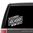 Alexandria Ocasio-Cortez Car Window Decal