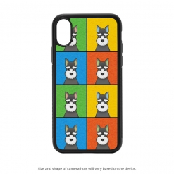 Miniature Schnauzer iPhone X Case