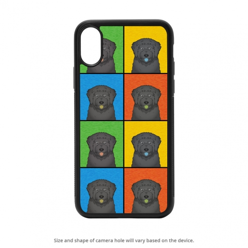 Black Russian Terrier iPhone X Case