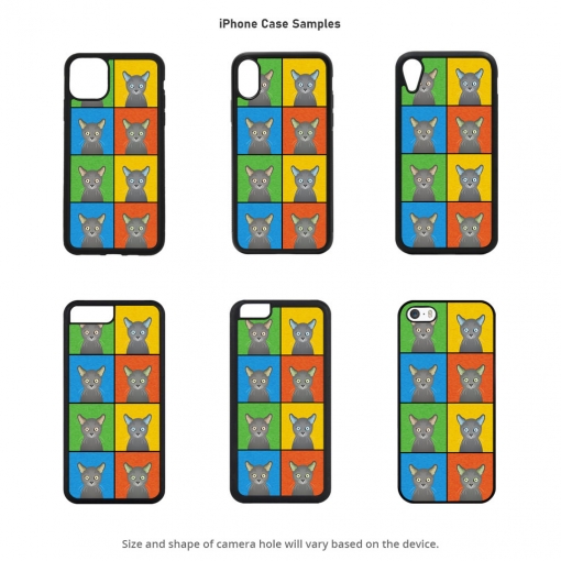 Russian Blue iPhone Cases