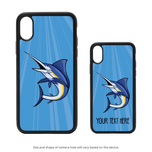 Blue Marlin iPhone X Case